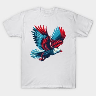 Colorful Flying Eagle T-Shirt